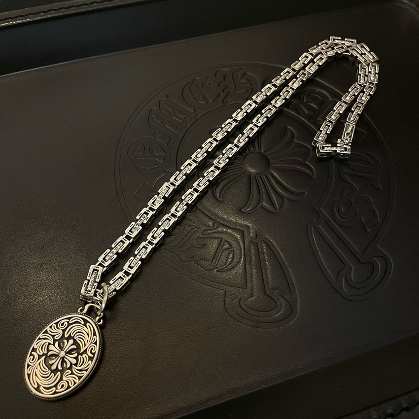Chrome Heart Necklace-096