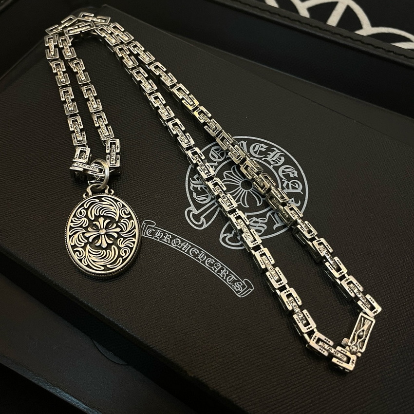 Chrome Heart Necklace-096