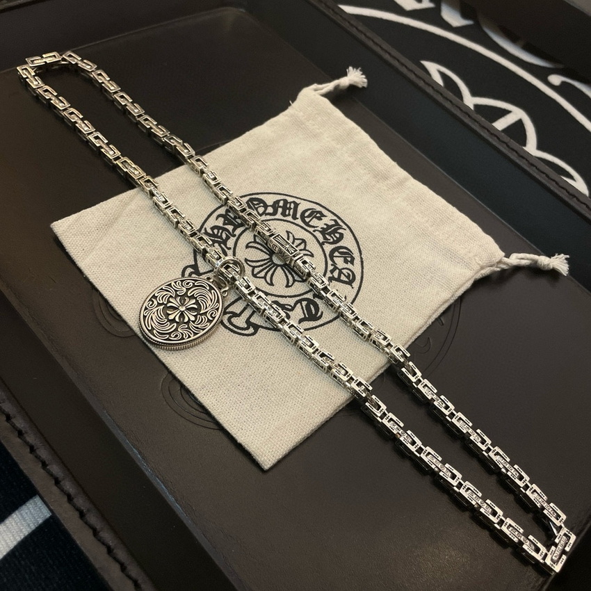 Chrome Heart Necklace-096