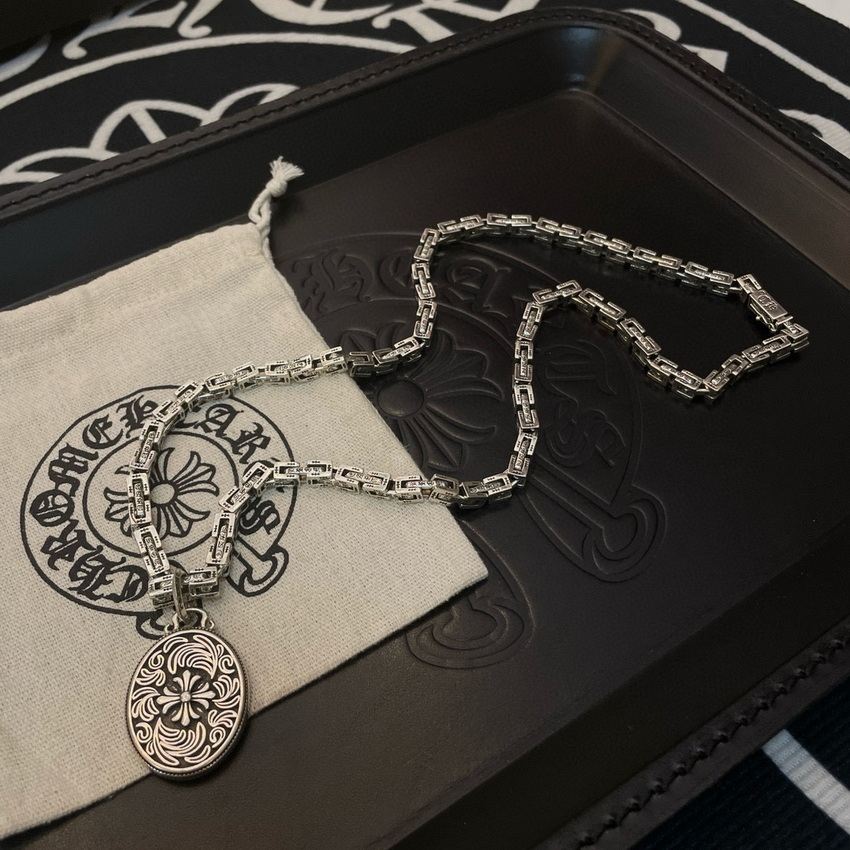 Chrome Heart Necklace-096