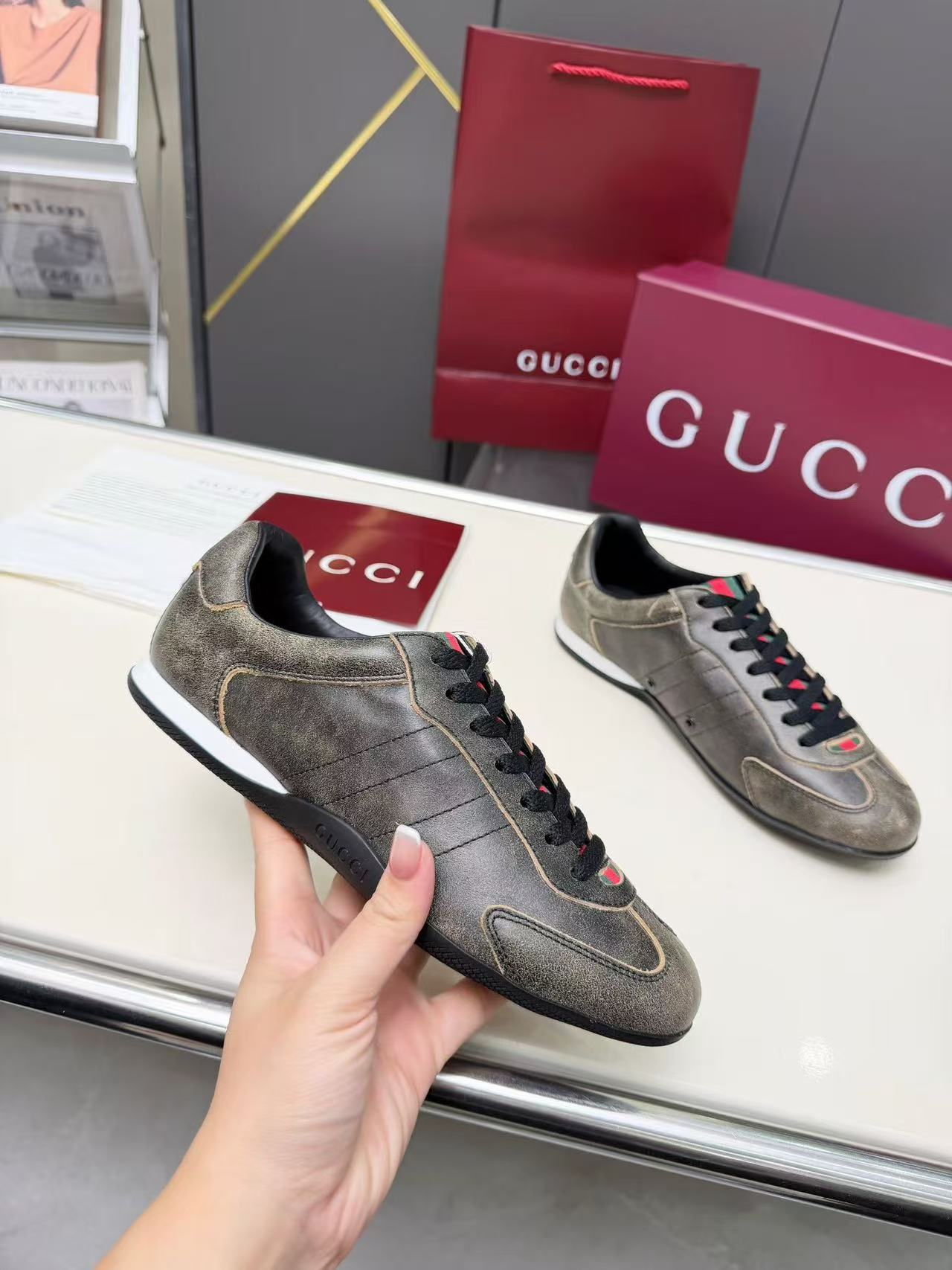 Gucci Shoes(AAA)-566