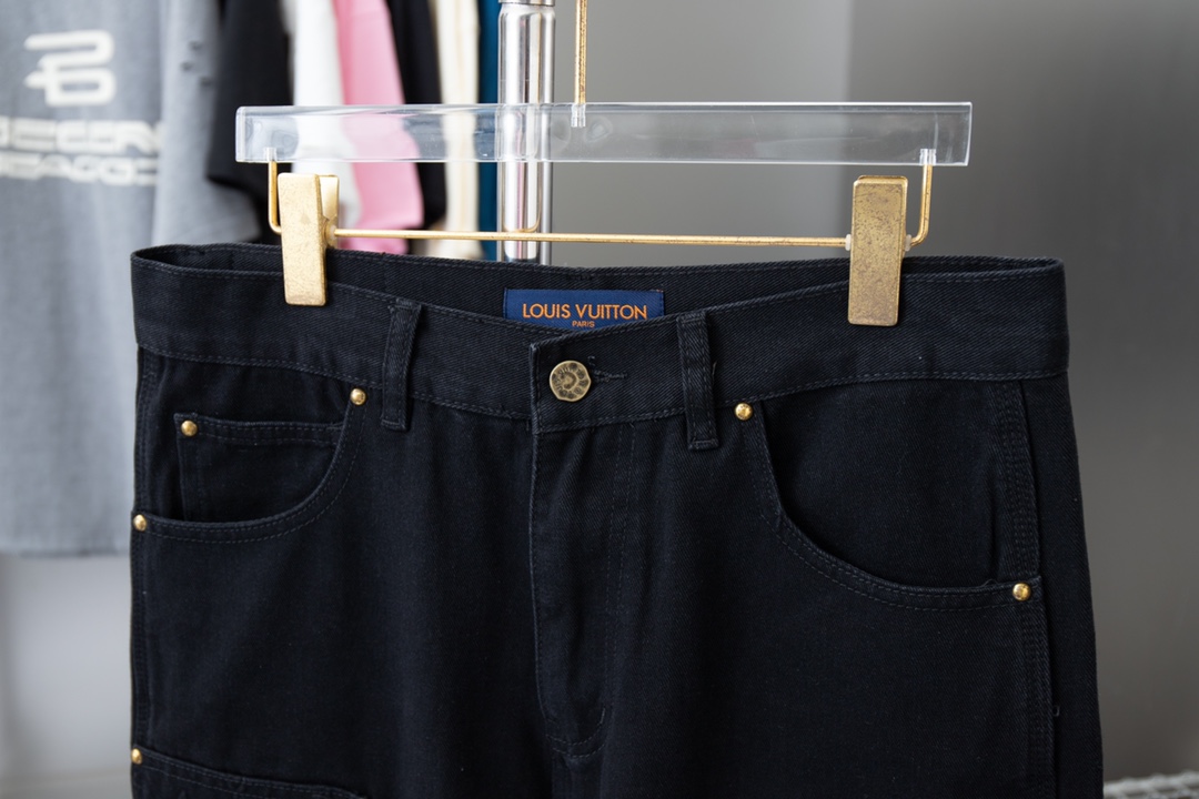 LV Shorts Jeans-002