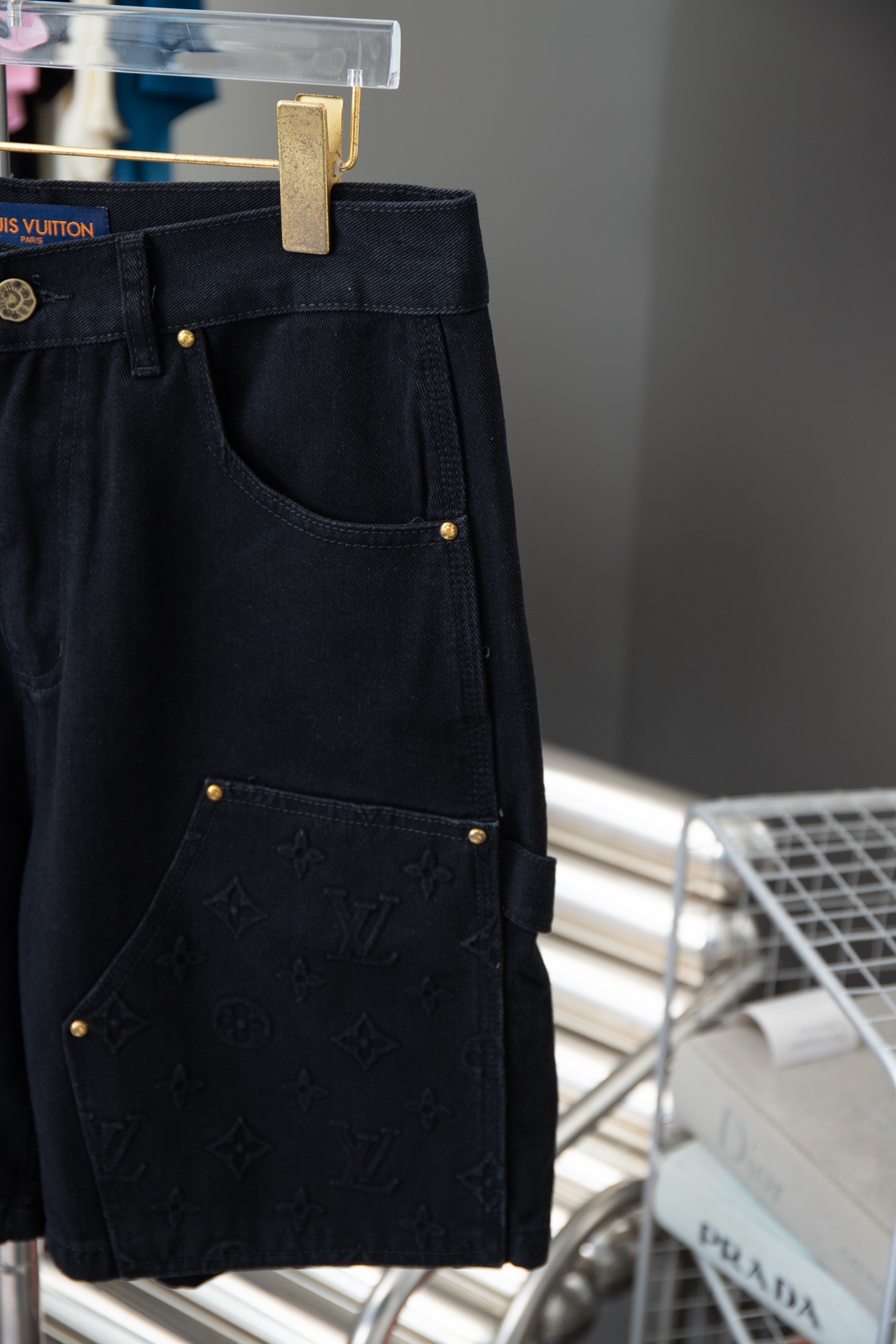 LV Shorts Jeans-002
