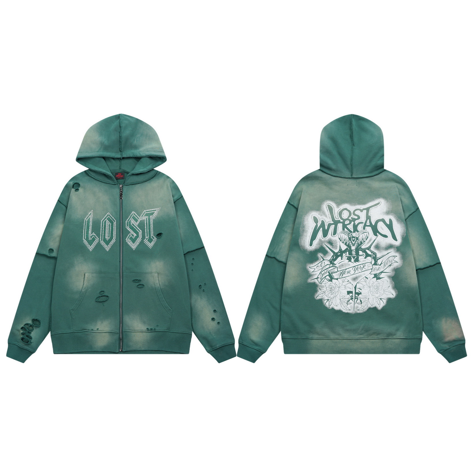 Lost intricacy Hoody-003