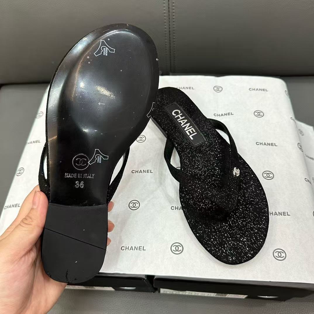 Chanel Slippers Women(AAA)-065