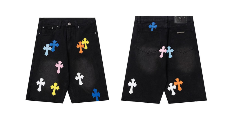 Chrome Hearts Shorts Jeans-003