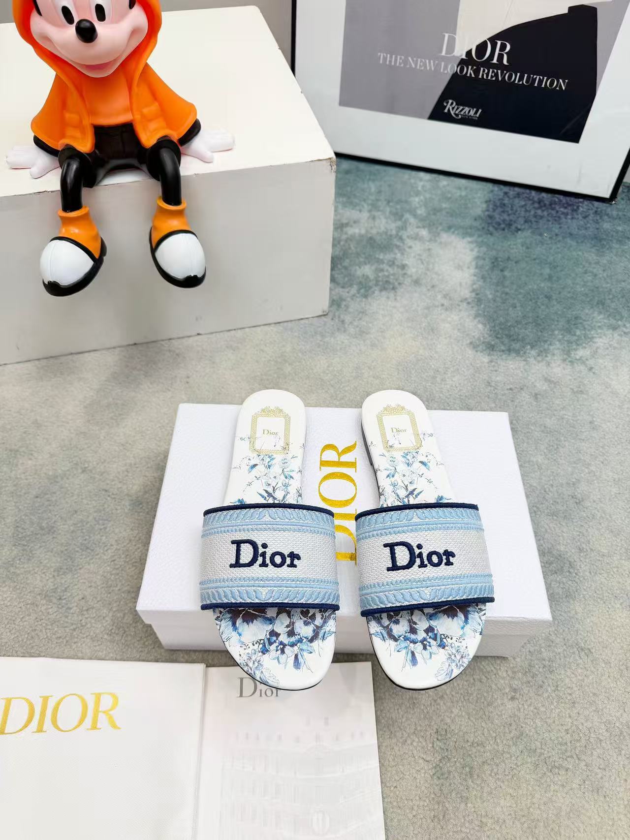 Dior Slippers Women(AAA)-077