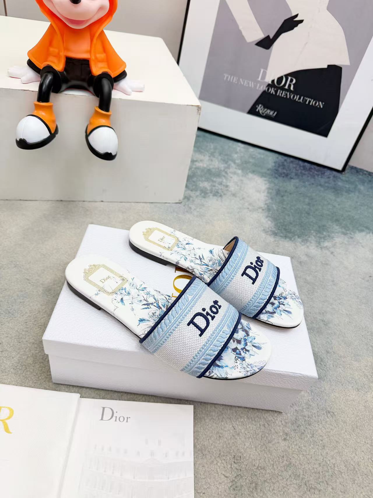 Dior Slippers Women(AAA)-076