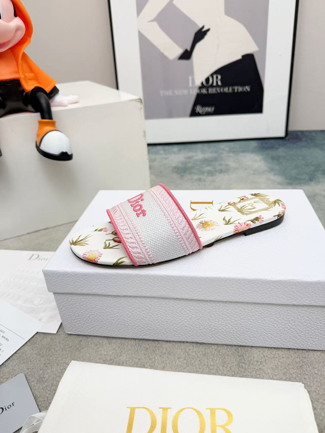 Dior Slippers Women(AAA)-077