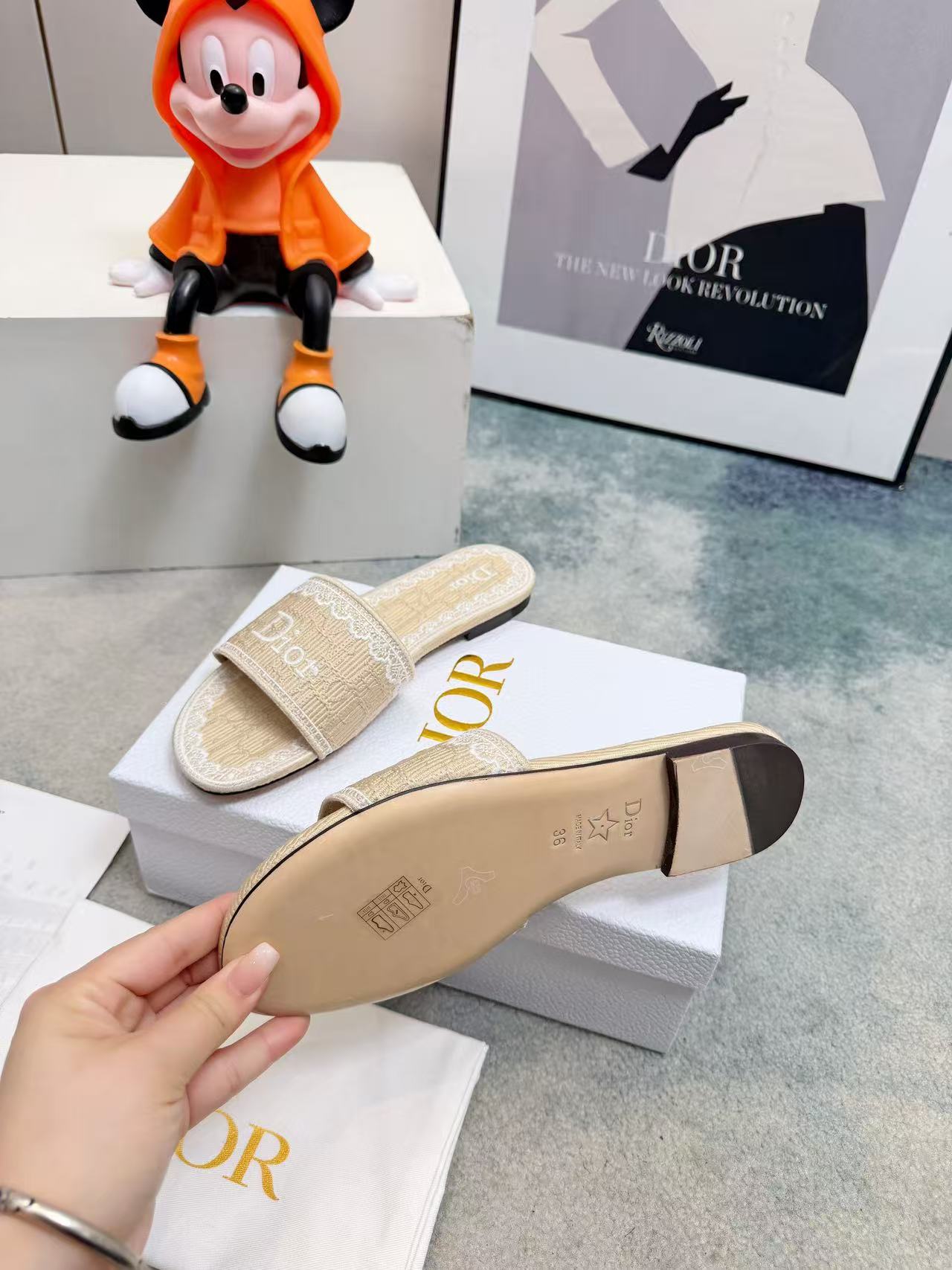 Dior Slippers Women(AAA)-076