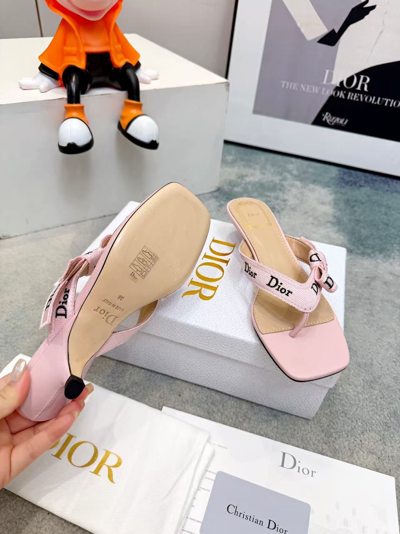 Dior Slippers Women(AAA)-075