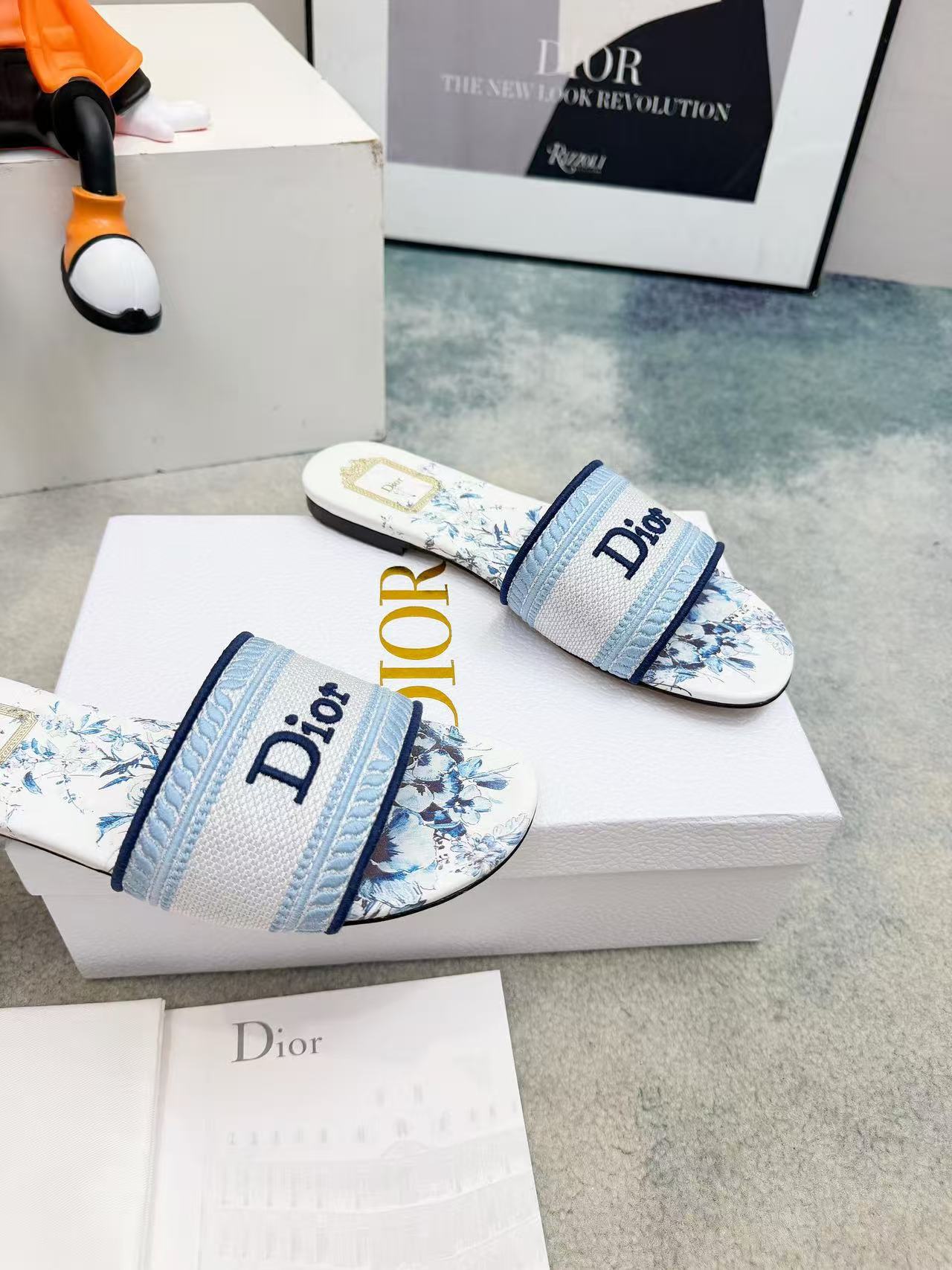 Dior Slippers Women(AAA)-076