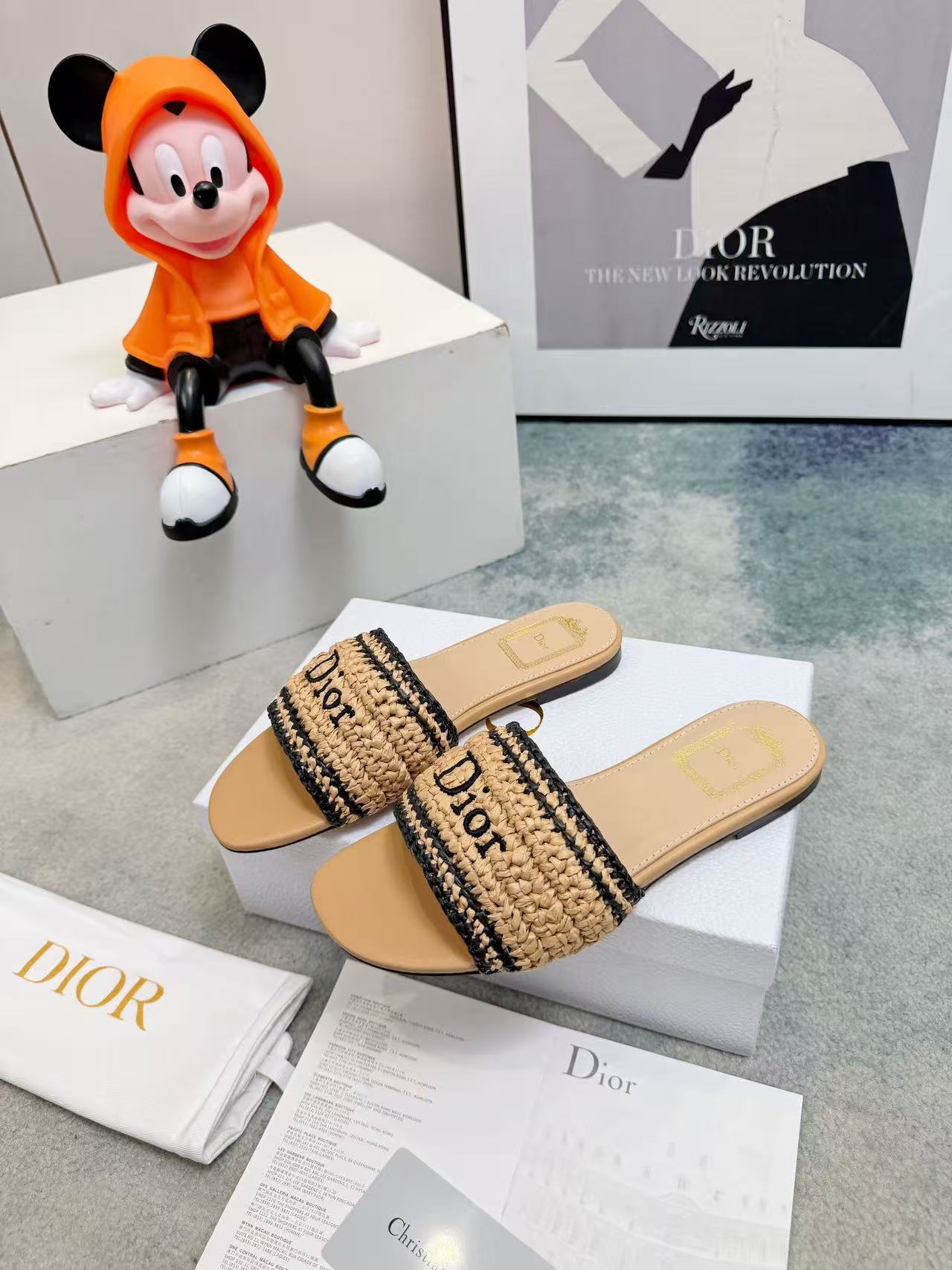 Dior Slippers Women(AAA)-079