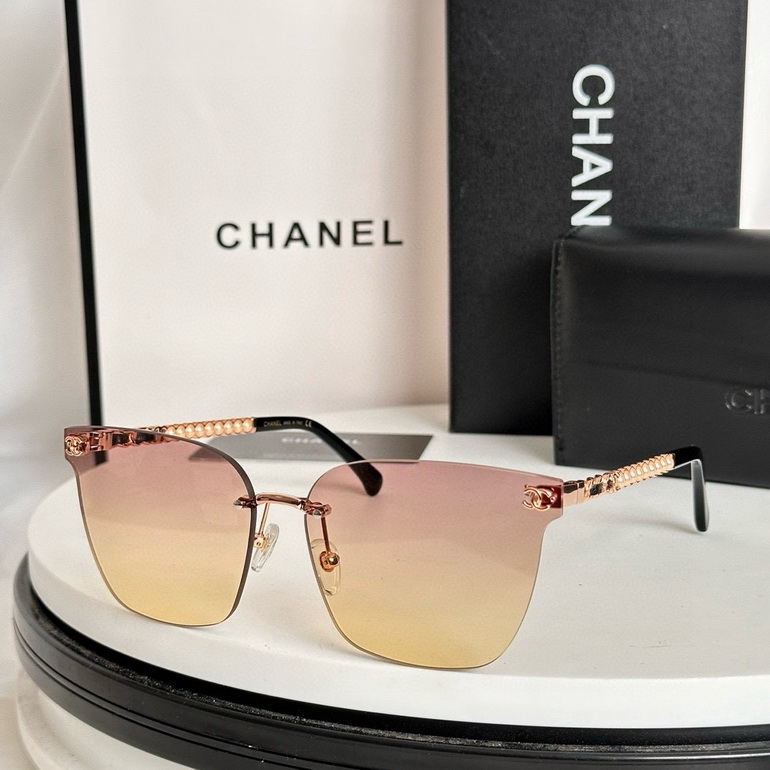 CHANEL Sunglasses(AAAA)-075